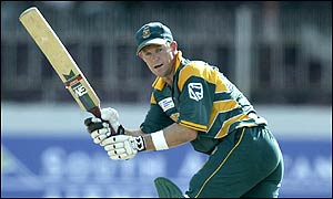 Rhodes' innings proved decisive for South Africa