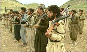 Kurdish guerrillas in Iraq