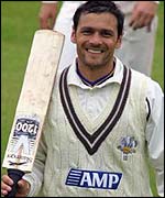 Ramprakash now plays in Surrey colours