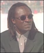 El Hadji Diouf in action against France in the World Cup