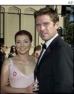 Alyson Hannigan and Alexis Denisoff
