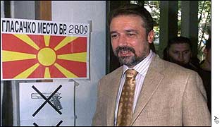 Social Democrat leader Branko Crvenkovski