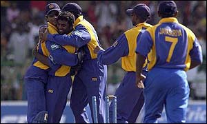Sri Lanka defeated Pakistan by eight wickets