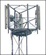 Mobile mast, BBC
