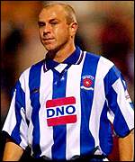 Hartlepool's former Sheffield Wednesday striker Gordon Watson