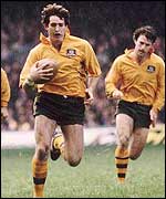 David Campese strikes out for the 1984 Wallabies