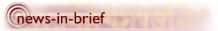 news in brief