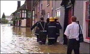 Halstead floods 2001