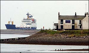 Arriving in Barrow-in-Furness