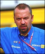 Renault technical director Mike Gascoyne
