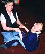 Disco dancing at the Meadow Inn