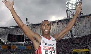 Great Britain's Colin Jackson