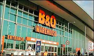 B&Q Warehouse DIY store