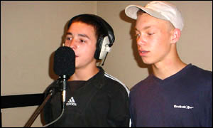 Persistent young offenders Clifford and Ashley