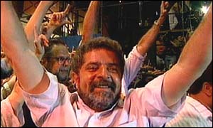 Presidential candidate Luis Inacio Lula da Silva