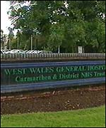 West Wales general hospital