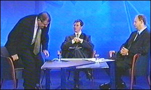 Election debate on Slovak TV