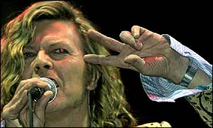 David Bowie at Glastonbury 2000