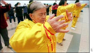 Falun Gong practitioners