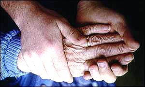 Person with arthritis