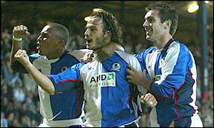 Corrado Grabbi (centre) 