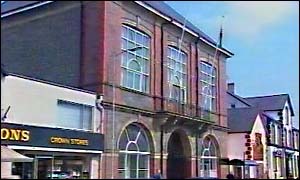 Lampeter town centre