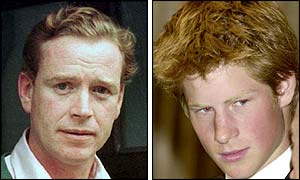 James Hewitt and Prince Harry