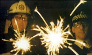Fireworks - (picture supplied by Fife Police)