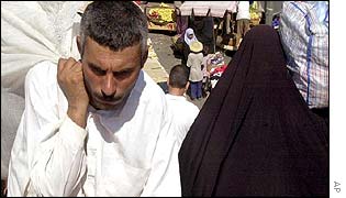 Scene at a Baghdad market