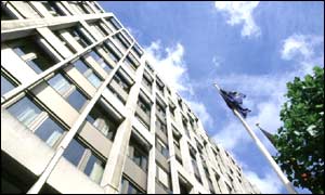 European Commission building in Brussels