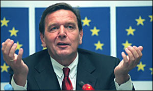 German Chancellor Gerhard Schroeder