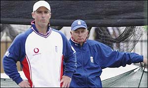 Graham Thorpe and Duncan Fletcher