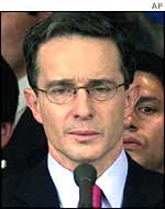 President Alvaro Uribe 