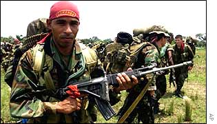 Colombia troops