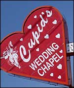 Wedding chapel in Los Angeles, BBC