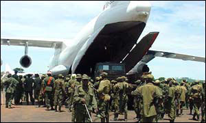 Ugandan troops
