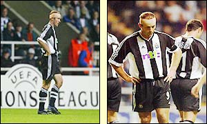 Shearer feels the pressure as the Magpies go down 1-0 at home to Feyenoord