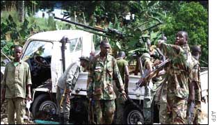 Ivorian troops