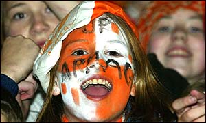 An Armagh fan paints a pretty picture