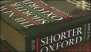 The previous edition of the New Shorter Oxford English Dictionary
