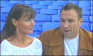 Jason Cundy and his wife Lizzie
