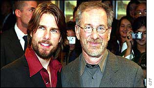 Tom Cruise and Steven Spielberg