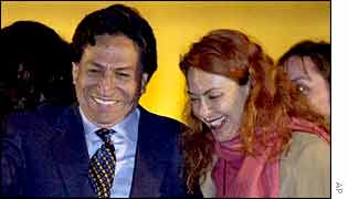 Alexander Toledo and his wife Eliane Karp