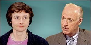 Estelle Morris and Sir William Stubbs 