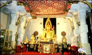 Buddhist statue in temple