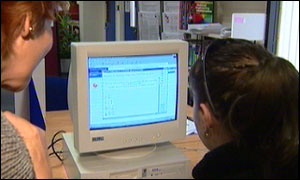 Student maths lesson