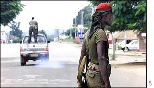 Rebels in Bouake