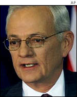 US Treasury Secretary Paul O'Neill