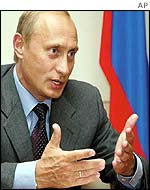 Russian President Vladimir Putin