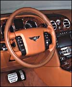 Bentley interior